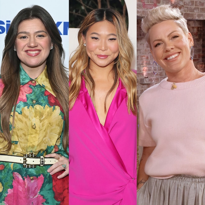Kelly Clarkson, Chloe Kim, Pink